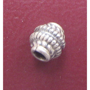 Loose <b>Beads</b> Plain Silver Metal Jewelry for Various Jewelry Uses - Product Image 1