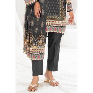 Conjunto de traje de jardín sin coser de 3 piezas gris para mujer - Product Image 5