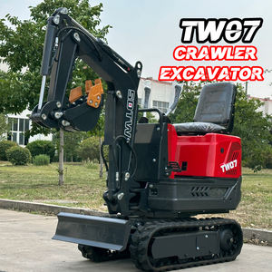 Mini Escavatore Cingolato TW07 con Braccio Oscillante e Tettuccio, Capacità 600kg 700kg, Motore Loncin, 1 Anno, Prezzi Bassi, Escavatore con Benna Piccola - Product Image 2