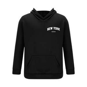 Survêtement classique noir en tissu confortable de qualité supérieure pour hommes sweat à capuche et pantalon de survêtement décontractés confortables pour l'hiver vente en gros - Product Image 2