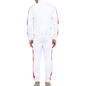 Service OEM Nouveau Logo Personnalisé Élégant Survêtement Hommes Polyester Jogging Hommes Survêtement Fabriqué Au Pakistan 2025 - Product Image 3