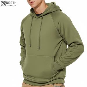Sweat-shirts à capuche avec poche respirants et à séchage rapide pour l'hiver, 350 g/m², 450 g/m², 480 g/m², 500 g/m², personnalisables, écologiques, unis, en polaire - Product Image 1