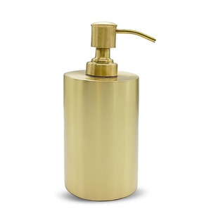 Home Decor Brass Luxury Bathroom Set With 2 Liquid Soap Dispenser and 1 Display Tray Bathroom Accessories With Brass Material - Product Image 2
