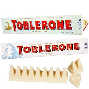 Chocolate blanco Tobleronee de alta calidad 100g, Suiza de barra de chocolate venta caliente, venta al por mayor a granel, directo de fábrica para la venta - Product Image 2