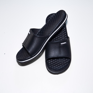 Zapatillas deslizantes cómodas y duraderas con punta abierta a rayas personalizadas para todas las estaciones Savato Vietnam EVA sandalias de goma para uso diario - Product Image 4