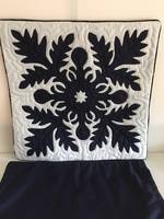 Nouvelle Housse de Couette et de Coussin 18/18 Pouces 2025, Broderie Florale Hawaïenne et Indienne Faite à la Main, 35% Coton 65% Polyester, Douce et Imprimée pour Lit