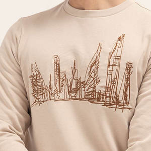 Sweat-shirt ample uni pour hommes fabriqué au Pakistan Sweatshirts de meilleure qualité pour adultes - Product Image 6