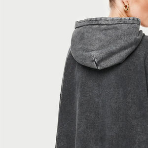 Sudaderas con capucha Hombres Sudaderas con logotipo personalizado Sudaderas con capucha con vellón Cálido Drop-Shoulder Oversize Hoodies Pullover - Product Image 6