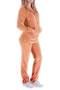 Trajes de jogging de 2 piezas con logotipo personalizado de alta calidad para mujer, conjunto de pantalones de chándal de talla grande, ropa de mujer para ejercicio físico - Product Image 3