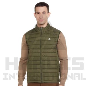 Chaqueta de Plumón de Diseño Nuevo, Chaleco de Plumón Personalizado al por Mayor con Logotipo, Chaleco Ligero de Plumón con Mangas Cortas, Chaqueta de Plumón para Hombre - Product Image 5