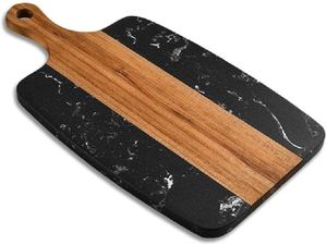 Vente chaude et planche à découper en forme de rectangle en bois et en marbre de qualité supérieure pour la coupe de fruits et légumes à faible coût - Product Image 5