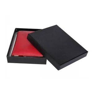 Emballage en carton rigide de luxe sur mesure boîte portefeuille pour homme boîte cadeau personnalisée en gros pour portefeuille - Product Image 3