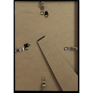 Simple Style Picture <b>Frame</b> 21 X 29.7 cm DIN <b>A4</b> Double Sided Black Plastic Poster <b>Frame</b> Silver MDF Wood Custom Size Iron Material - Product Image 2