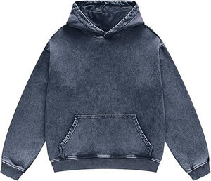 <b>Women's</b> Acid Wash Hoodies Oversized Vintage <b>Fleece</b> Hoodies Heavyweight With Shipment And Delivery <b>Women's</b> Acid Wash Hoodies - Product Image 1