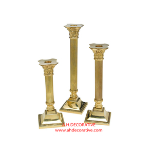 Bougeoir en métal doré pour décoration de mariage et cadeaux Cadeau créatif Décorations pour la maison Bougeoirs faits à la main pour mariage - Product Image 6