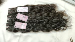 Extensiones de cabello humano sin procesar 100%, paquete rizado indio de trama doble de un solo donante, textura de paquetes rizados birmanos vietnamitas - Product Image 2