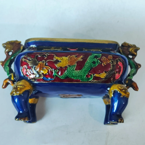 Moderno Quemador de Incienso Decorativo Indio de Latón Multicolor de Alta Calidad, Juego de Porta Incienso con Recolector de Cenizas para Uso Aromático - Product Image 5