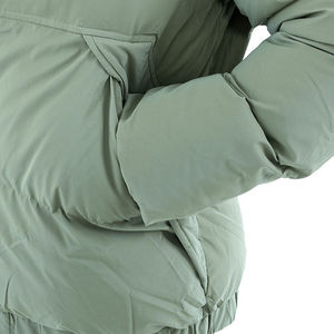 Nouvelles vestes matelassées d'hiver style tendance unisexe, épaisses, imperméables, à capuche, avec logo frontal, décontractées et tendance - Product Image 6