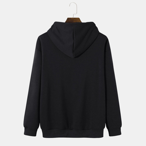 Vente en gros de sweats à capuche pour hommes unis avec logo personnalisé grande taille sweats à capuche et sweat-shirts à bas prix - Product Image 2