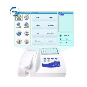 Analyse de sang <span class=keywords><strong>semi</strong></span>-automatique vétérinaire dans les diagnostics vétérinaires Analyseur de biochimie <span class=keywords><strong>semi</strong></span>-automatique Clinique vétérinaire pour animaux - Product Image 5