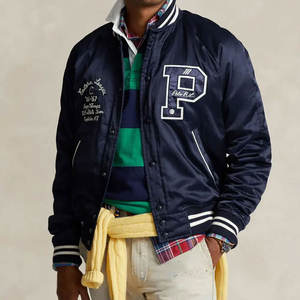 แจ็กเก็ตผ้าแคนวาสสีโลโก้ออกแบบได้ตามที่ต้องการทุกสีสำหรับฤดูหนาว - Product Image 3