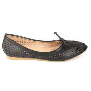 Women's Fancy <b>Pumps</b> (7061-19) - <b>Black</b> - Product Image 2