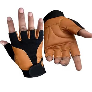 En cuir pur dernière conception pour hommes et femmes disponibles entraînement Fitness gants d'haltérophilie Pakistan fait la plus haute qualité - Product Image 1