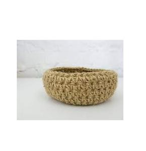 Bol de yute de estilo lujoso, cuenco de yute moderno de aspecto Premium, elegante para Decoración de mesa de Hotel en casa, venta al por mayor, barato, cantidad mínima - Product Image 4