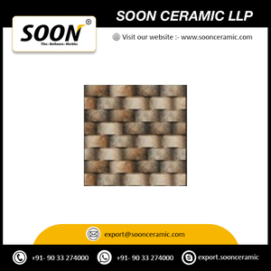 High Quality Soon Ceramic Outdoor Porcelain Floor Tiles 400x400mm 9/12mm Thickness Anti-Slip for Parking Spaces Custom Design - Product Image 3