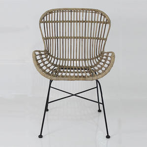 Chaise de jardin en teck d'extérieur avec structure en acier, écologique et durable, pour villa, parc, patio, café, restaurant et usage en station balnéaire - Product Image 2