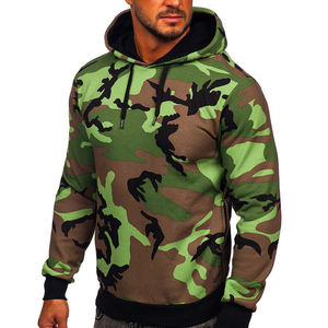 Camo <b>Hoodie</b> <b>for</b> <b>Men</b> Women <b>Oversized</b> Fleece Maple Leaf Hooded Sweatshirt Graphic Print Pullover Hoodies with Pocket - Product Image 3