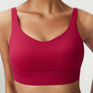 Débardeur de sport sans couture pour femme, personnalisé, en gros, anti-transpiration, avec soutien-gorge intégré, pour fitness, yoga et activités sportives - Product Image 5