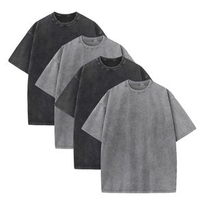 Amriss Custom Logo Vintage Tees Acid Washed Look Camisetas Unisex Streetwear de Six Season Global Bangladesh's Trusted Source - Product Image 1