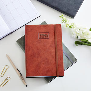 LABON, planificador diario de cubierta suave en español, organizador de calendario semanal de <span class=keywords><strong>un</strong></span> día por página con banda elástica - Product Image 3