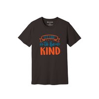 T-shirt décontracté à col rond et manches courtes pour femme, thème gentillesse, en jersey 100 % coton 180g, respirant et anti-rétrécissement