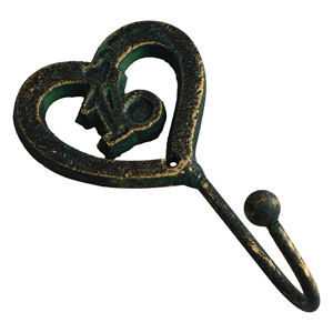 Ironic <b>Black</b> Theme Hooks With Antique Painted Finishing Design Door Hanger Home Decor Design Key Hooks - Product Image 4