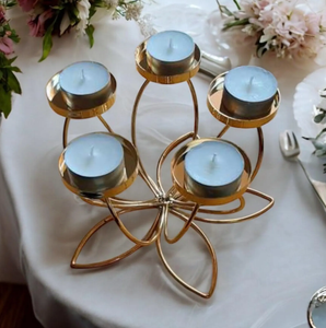 Hot <b>Sale</b> 5 <b>Light</b> arm Metal Candle Holders <b>for</b> Compact Storage and Versatile Decor Setups - Product Image 4