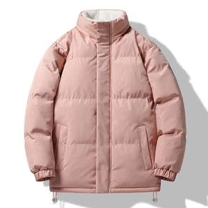 Nouvelle veste matelassée en coton de haute qualité pour homme, taille plus, pour l'extérieur, en toile, col montant, logo sur le devant - Product Image 3