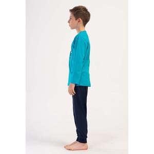 Ensemble de pyjama pour garçon ERKEK COCUK P.SUPREM à col rond et manches longues (9/10-15/16) - ZUMRUT - ZUMRUT - Product Image 3