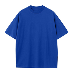 Ropa de calle de lujo para hombre, Camiseta de algodón pesado con hombros caídos, tela de punto personalizada 250 GSM, ropa de calle cómoda de alta calidad - Product Image 1