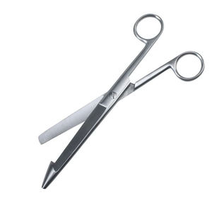 DAMMSCHERE 21cm Tijeras intestinales manuales Enterotomía Tijeras intestinales con punta de gancho recto CE ISO Aprobado por Surgiright - Product Image 4