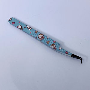 High Quality Stainless Steel Eyelash Extension Tweezers Set with Custom Logo and Custom Packaging Best Beauty Lash Tweezers - Product Image 3