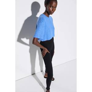 T-shirt ajusté pour femme, style décontracté, 100% coton, respirant et léger, tailles XS et XXS, long et court - pour l'été - Product Image 2