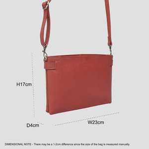 Suave y suntuoso bolso cruzado de cuero real de grano de guijarro de calidad superior proveedor indio fabricante Saman Exports - Product Image 5