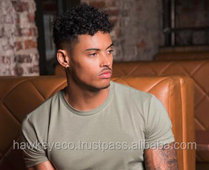 T-shirts pour hommes en jersey 100% coton, coupe ajustée, personnalisables avec votre logo de marque, imprimés décontractés à manches courtes - Product Image 4