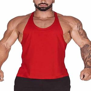 Camiseta sin Mangas para Hombre, Estilo Holgado, para Gimnasio y Fitness, de Secado Rápido, Gran Venta - Product Image 1
