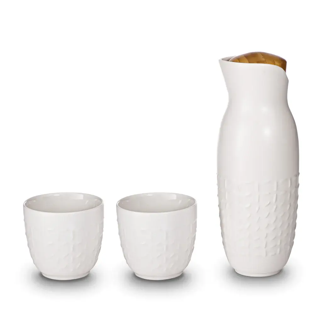 Acera liven Footprint Carafe Set gốm Tumblers Set Crafted với thiết kế đẹp