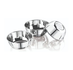 Suministro directo de fábrica de cuencos pequeños de acero inoxidable para servir, cuencos de metal, cuencos de acero para restaurantes de cocina, hoteles y hogares - Product Image 1