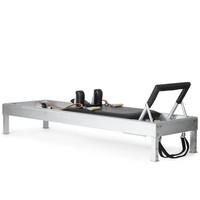 Cama de Pilates Clásica con Núcleo de Aluminio y Correas de Cuero