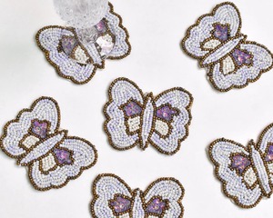 Ensemble de sous-verre perlé fait à la main tapis de boisson décoratifs pour la maison cuisine bureau bureau thé café support de tasse approvisionnement en gros - Product Image 5